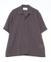 【VOAAOV】 MELANGE RANDOM CHECK Short Sleeve Shirt