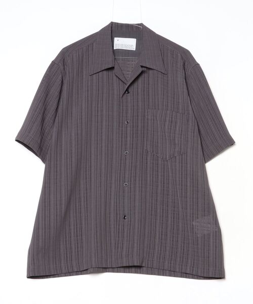 VOAAOV】 MELANGE RANDOM CHECK Short Sleeve Shirt（シャツ/ブラウス