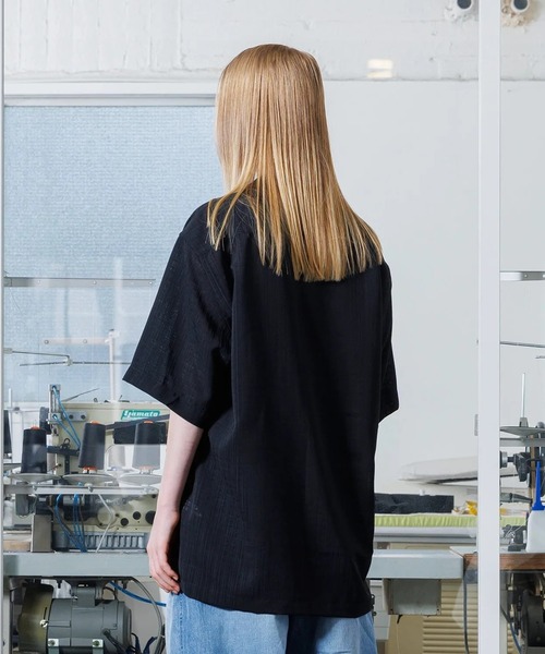 VOAAOV(ヴォアーブ)の「【VOAAOV】 MELANGE RANDOM CHECK Short Sleeve Shirt(シャツ/ブラウス・メンズ・ブラック/オフホワイト/グレー/ブラウン・2/1)」の7枚目の写真