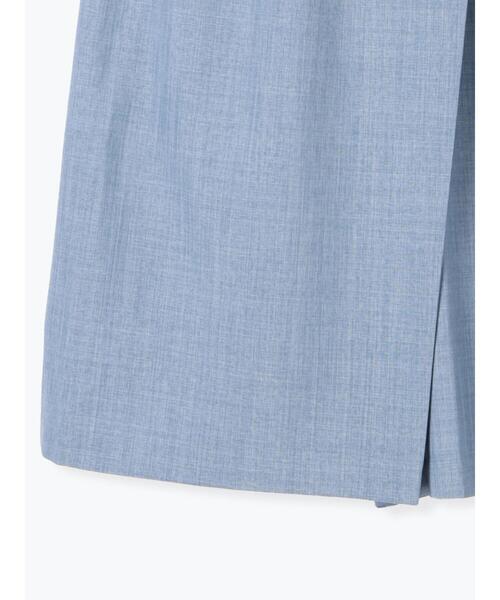 Te chichi TERRASSE（テチチテラス）の「麻調ボタンスカーチョ（その他パンツ・レディース・ブラック/ブルー/ベージュ・F）」の21枚目の写真