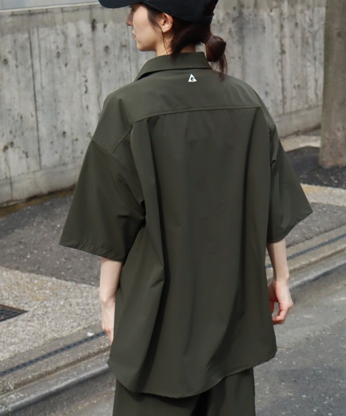 GERRY(ジェリー)の「【GERRY/ジェリー】 接触冷感 ナイロンタスラン 半袖シャツ(シャツ/ブラウス・メンズ・ブラック/カーキ/グレイッシュベージュ/ブラウン・LL/M/L)」の18枚目の写真