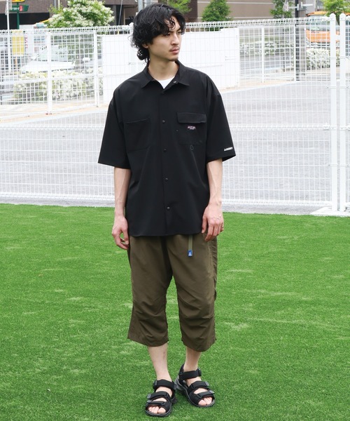 GERRY(ジェリー)の「【GERRY/ジェリー】 接触冷感 ナイロンタスラン 半袖シャツ(シャツ/ブラウス・メンズ・ブラック/カーキ/グレイッシュベージュ/ブラウン・LL/M/L)」の11枚目の写真