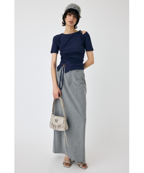 セール】ONE SHOULDER TIED NECK Tシャツ（Tシャツ/カットソー