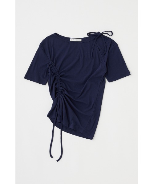 セール】ONE SHOULDER TIED NECK Tシャツ（Tシャツ/カットソー