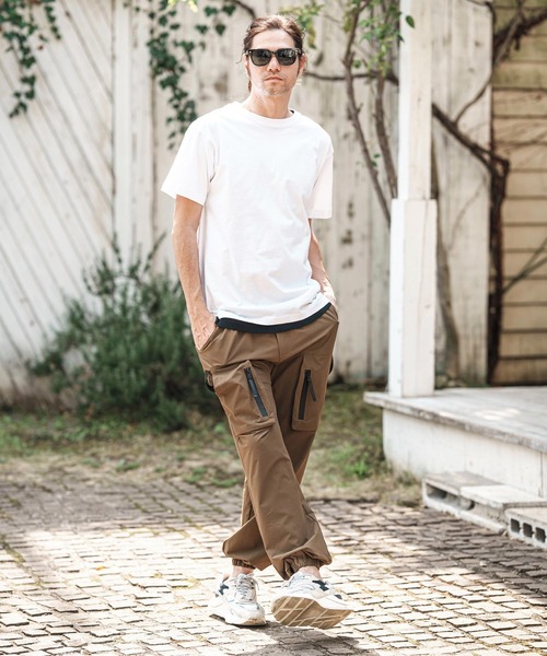 CAMBIO（カンビオ）の「mt9754- ライトオンスベーシックTシャツ（Tシャツ/カットソー・メンズ・ホワイト/ブラック/ネイビー/ヘザーグレー/チャコール・S/M/L/XL）」の8枚目の写真