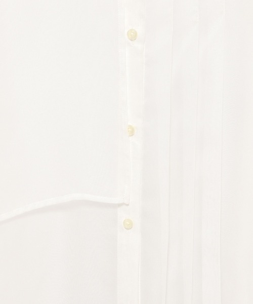 HARE(ハレ)の「シアープリーツシャツ(HARE)(シャツ/ブラウス・レディース・パープル/ホワイト/ブラック/ブルー/オレンジ・FREE)」の12枚目の写真