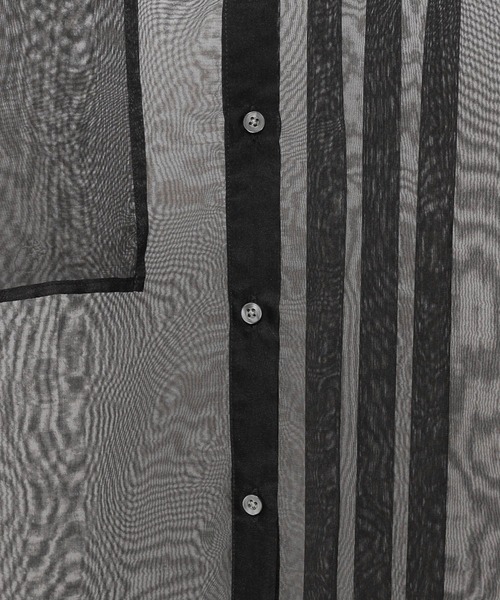 HARE(ハレ)の「シアープリーツシャツ(HARE)(シャツ/ブラウス・レディース・パープル/ホワイト/ブラック/ブルー/オレンジ・FREE)」の13枚目の写真