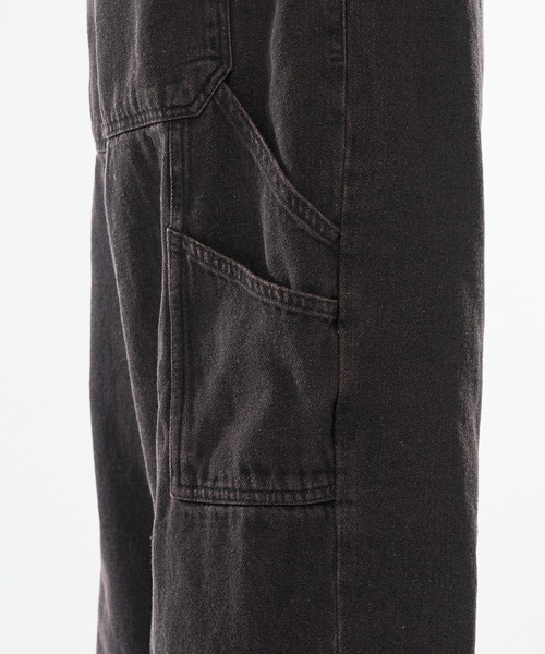 kutir（クティール）の「VINTAGE LIKE OVER DYE PAINTER BAGGY DENIM／ヴィンテージライクオーバーダイペインターバギーデニム（デニムパンツ・メンズ・ブラック/カーキ/グレー/インディゴブルー・MEDIUM/LARGE/SMALL）」の15枚目の写真