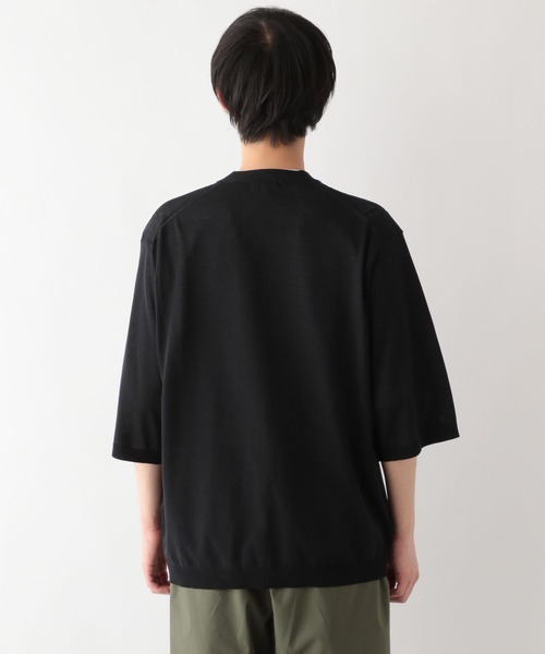 セール】洗えるサラサラサマーカーディガン/五分袖/287557