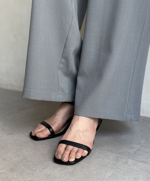 Chez toi（シェトワ）の「キャシャストラップピンヒール（サンダル・レディース・ゴールド/ブラック/シルバー・SMALL/MEDIUM/LARGE）」の13枚目の写真