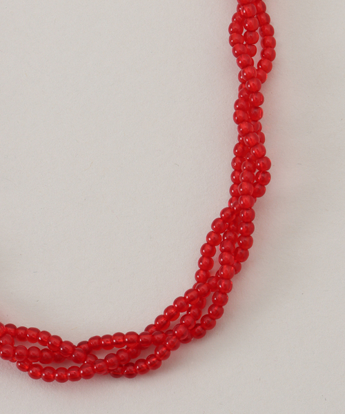 JOURNAL STANDARD relume（ジャーナルスタンダード　レリューム）の「RELUME 2レンガラスネックレス（ネックレス・レディース・その他/レッド/ブラック/ブラウン・FREE）」の10枚目の写真