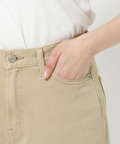 LOWRYS FARM(ローリーズファーム)の「カラーデニムパンツ 452481(デニムパンツ・レディース・ベージュ/ブラウン/キャメル/ブラウン系その他・SMALL/MEDIUM/LARGE)」の8枚目の写真