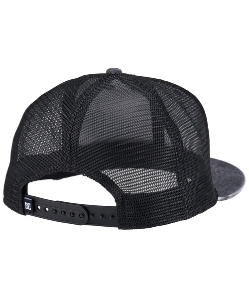 DC SHOES（ディーシーシューズ）の「25 STAR EMB MESH SNA/DCキャップ（キャップ・メンズ・ブラック×ホワイト/ブラック系その他/ブラック系その他2・FREE）」の8枚目の写真