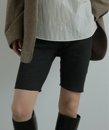 anuke | Rib Biker Pants(デニムパンツ)