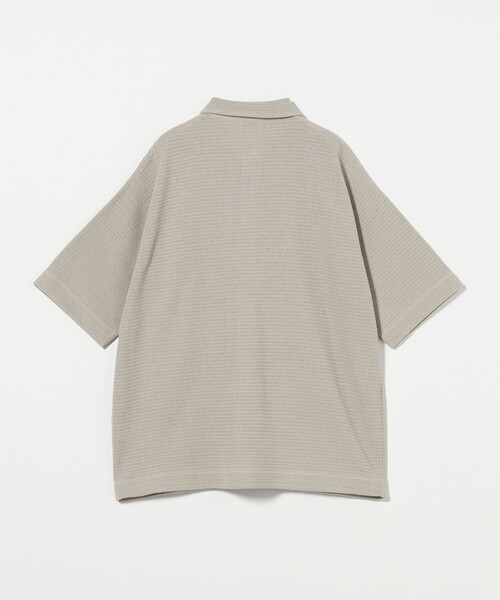 BEAUTY&YOUTH UNITED ARROWS(ビューティーアンドユースユナイテッドアローズ)の「パナマ ショートスリーブ ニットシャツ(カーディガン/ボレロ・メンズ・ダークグレー/ナチュラル・XL/M/S/L)」の18枚目の写真