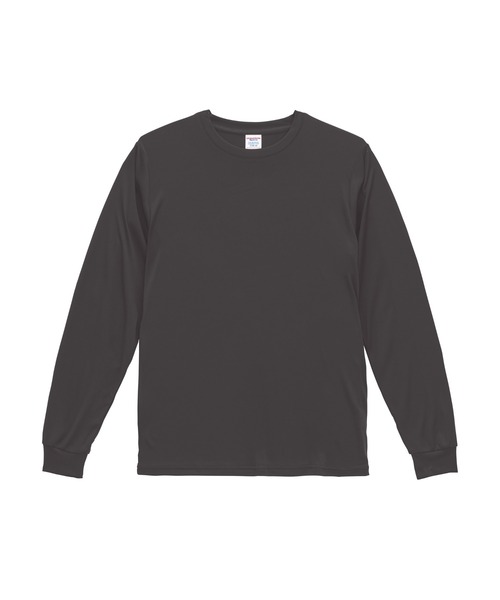 United Athle(ユナイテッドアスレ)の「United Athle/4.4オンス ドライスムース リサイクルポリエステル ロングスリーブ Tシャツ(Tシャツ/カットソー・メンズ・アッシュグレー/ブルーパープル/グレイッシュブルー/スミクロ/ライトグリーン/ネイビー/ブラック/ダークグリーン/ホワイト・MEDIUM/LARGE/X-LARGE/SMALL)」の3枚目の写真