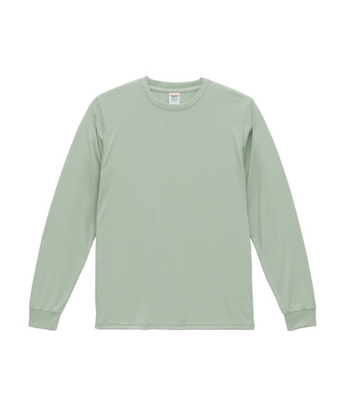 United Athle(ユナイテッドアスレ)の「United Athle/4.4オンス ドライスムース リサイクルポリエステル ロングスリーブ Tシャツ(Tシャツ/カットソー・メンズ・アッシュグレー/ブルーパープル/グレイッシュブルー/スミクロ/ライトグリーン/ネイビー/ブラック/ダークグリーン/ホワイト・MEDIUM/LARGE/X-LARGE/SMALL)」の6枚目の写真