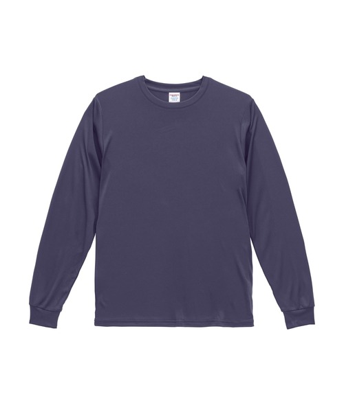 United Athle(ユナイテッドアスレ)の「United Athle/4.4オンス ドライスムース リサイクルポリエステル ロングスリーブ Tシャツ(Tシャツ/カットソー・メンズ・アッシュグレー/ブルーパープル/グレイッシュブルー/スミクロ/ライトグリーン/ネイビー/ブラック/ダークグリーン/ホワイト・MEDIUM/LARGE/X-LARGE/SMALL)」の9枚目の写真