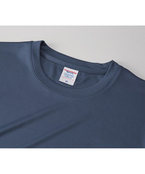 United Athle(ユナイテッドアスレ)の「United Athle/4.4オンス ドライスムース リサイクルポリエステル ロングスリーブ Tシャツ(Tシャツ/カットソー・メンズ・アッシュグレー/ブルーパープル/グレイッシュブルー/スミクロ/ライトグリーン/ネイビー/ブラック/ダークグリーン/ホワイト・MEDIUM/LARGE/X-LARGE/SMALL)」の14枚目の写真