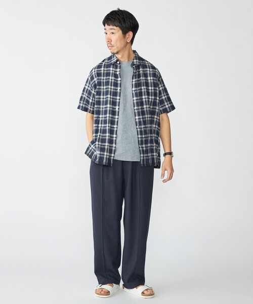 SHIPS(シップス)の「SHIPS: インディア レギュラーカラー ショートスリーブ シャツ(シャツ/ブラウス・メンズ・コバルトブルー/ホワイト系/ブラウン系・SMALL/MEDIUM/LARGE/X-LARGE)」の21枚目の写真