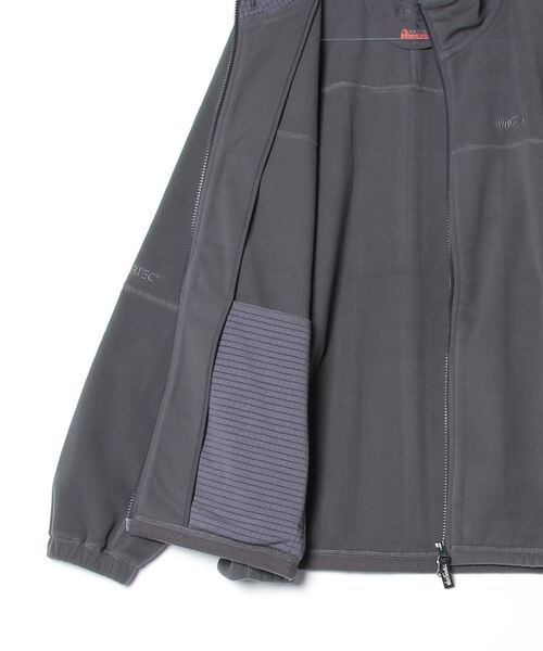 WILD THINGS(ワイルドシングス)の「ポーラテック ストームジャケット│POLARTEC STORM JACKET(ミリタリージャケット・メンズ・ダークグリーン/ヘザーグレー/ブラック・L/M/S/XL)」の13枚目の写真