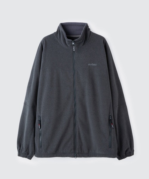 WILD THINGS(ワイルドシングス)の「ポーラテック ストームジャケット│POLARTEC STORM JACKET(ミリタリージャケット・メンズ・ダークグリーン/ヘザーグレー/ブラック・L/M/S/XL)」の11枚目の写真