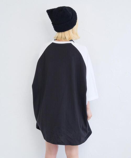 Whinny(ホワイニー)の「Whinny/闇うさぎを心臓に灯すティー(Tシャツ/カットソー・レディース・ホワイト/ブラック/サックスブルー・FREE)」の13枚目の写真