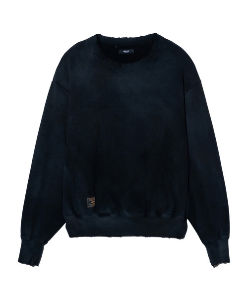 glamb（グラム）の「Acid Sweat / アシッドスウェット（スウェット・メンズ・ブラック/グレー/レッド・S/M/L）」の4枚目の写真