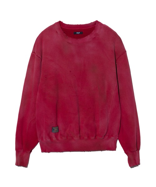 glamb（グラム）の「Acid Sweat / アシッドスウェット（スウェット・メンズ・ブラック/グレー/レッド・S/M/L）」の6枚目の写真
