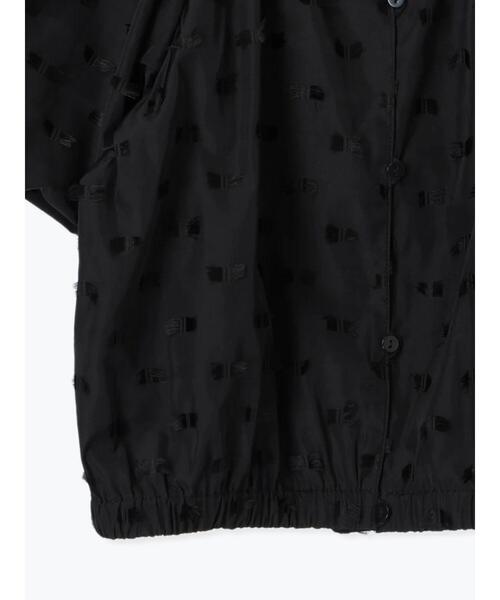 Te chichi（テチチ）の「リボンジャガード2WAYブラウス（シャツ/ブラウス・レディース・ブラック/オフホワイト・F）」の19枚目の写真