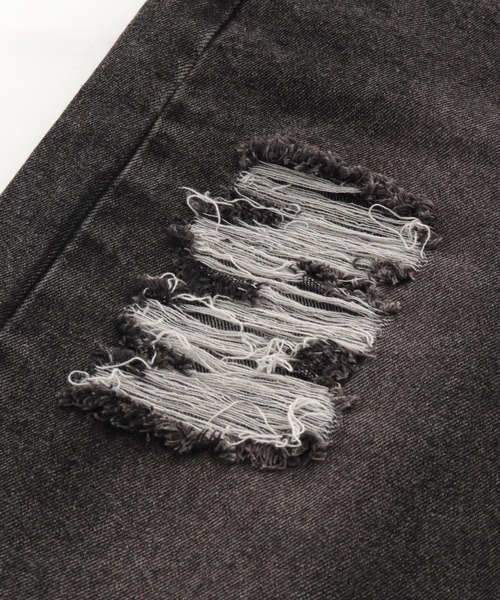 ANAP kids（アナップキッズ）の「クラッシュデニム マルチWAY サロペット【ジュニアお揃い】（サロペット/オーバーオール・キッズ・ブラック/ブルー・120cm/130cm/110cm）」の17枚目の写真