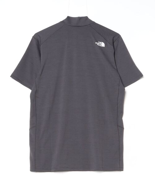 THE NORTH FACE(ザノースフェイス)の「ザ ノース フェイス THE NORTH FACE S/S FLASHDRY 3D ZipUp_ショートスリーブフラッシュドライスリーディージップアップ(Tシャツ/カットソー・メンズ・チャコールグレー/ネイビー・LL/M/L)」の3枚目の写真