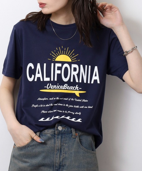 FUNALIVE(ファンアライブ)の「フロントプリントTシャツ UVカット COOL&DRY(Tシャツ/カットソー・メンズ・オフホワイト/ホワイト系その他2/グレイッシュブルー/グレイッシュベージュ/ミント/ネイビー系/スミクロ/ブラック系その他2/ホワイト/ブラック/ピンク/イエロー・M/LL/L)」の10枚目の写真