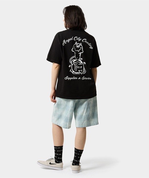 SUPPLIES & SERVICE TEE / HUF Tシャツ 半袖（Tシャツ