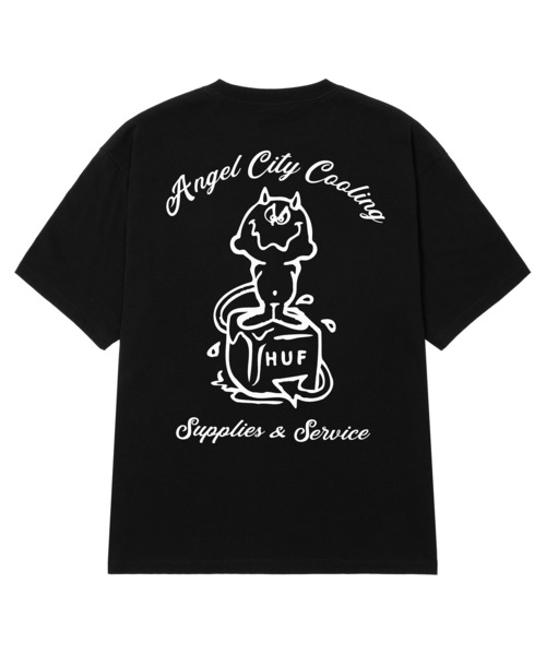 SUPPLIES & SERVICE TEE / HUF Tシャツ 半袖（Tシャツ