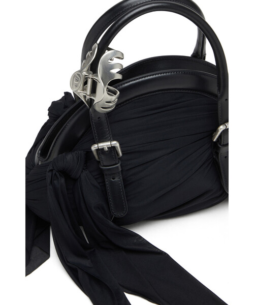 DIESEL（ディーゼル）の「ウィメンズ ハンドバッグ TRASH-D TRASH-D  HANDLE HANDBAG（ハンドバッグ・レディース・ブラック・UNI）」の4枚目の写真