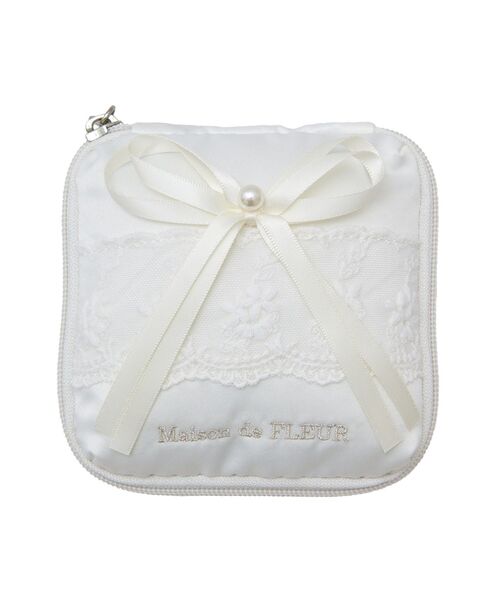 セール】レースフリルポーチ（ポーチ）｜Maison de FLEUR（メゾンド