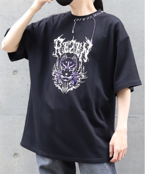 ◆boohoo◆ ロサンゼルス フローラルプリント Tシャツ BRISKバックフォトプリントTシャツ（Tシャツ/カットソー