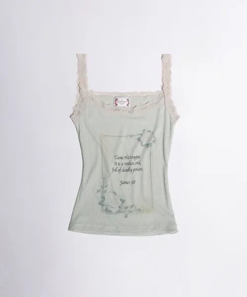 SCULPTOR(スカルプター)の「Rose Camisole(Tシャツ/カットソー・レディース・グレー/アイボリー・XX-SMALL/SMALL/X-SMALL)」の6枚目の写真