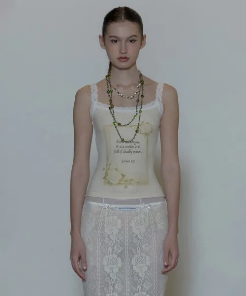 Rose Camisole（Tシャツ/カットソー）｜SCULPTOR（スカルプター