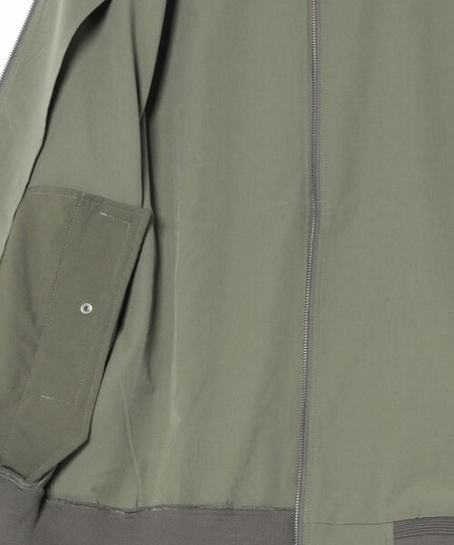 VENCEEXCHANGE（ヴァンスエクスチェンジ）の「ストレッチブルゾン（ブルゾン・メンズ・オリーブ・M）」の3枚目の写真
