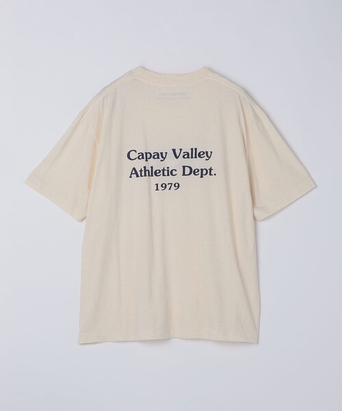 SHIPS(シップス)の「SHIPS: UNDYED オーガニック プリント Tシャツ(Tシャツ/カットソー・メンズ・ナチュラル/キャメル/オフホワイト/ライトグレー・SMALL/X-LARGE/LARGE/MEDIUM)」の9枚目の写真