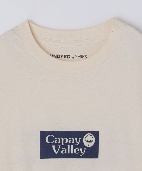 SHIPS(シップス)の「SHIPS: UNDYED オーガニック プリント Tシャツ(Tシャツ/カットソー・メンズ・ナチュラル/キャメル/オフホワイト/ライトグレー・SMALL/X-LARGE/LARGE/MEDIUM)」の10枚目の写真