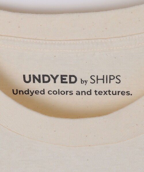 SHIPS(シップス)の「SHIPS: UNDYED オーガニック プリント Tシャツ(Tシャツ/カットソー・メンズ・ナチュラル/キャメル/オフホワイト/ライトグレー・SMALL/X-LARGE/LARGE/MEDIUM)」の11枚目の写真