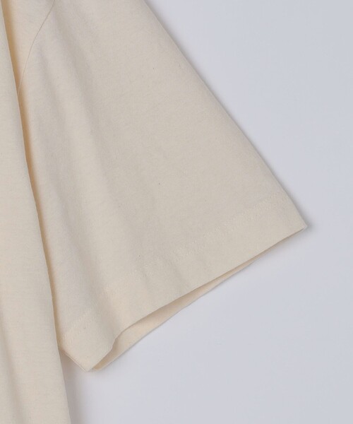 SHIPS(シップス)の「SHIPS: UNDYED オーガニック プリント Tシャツ(Tシャツ/カットソー・メンズ・ナチュラル/キャメル/オフホワイト/ライトグレー・SMALL/X-LARGE/LARGE/MEDIUM)」の12枚目の写真