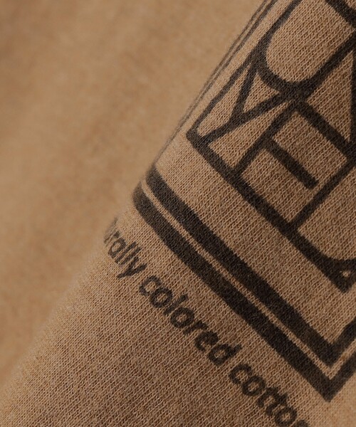 SHIPS(シップス)の「SHIPS: UNDYED オーガニック プリント Tシャツ(Tシャツ/カットソー・メンズ・ナチュラル/キャメル/オフホワイト/ライトグレー・SMALL/X-LARGE/LARGE/MEDIUM)」の7枚目の写真