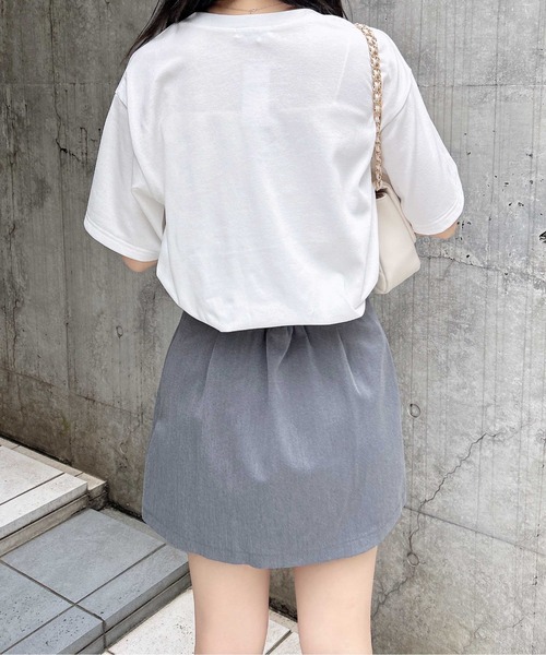 INGNI（イング）の「サイドベルトラッププリーツスカパン（スカート・レディース・ブラック/グレー/ベージュ・FREE）」の17枚目の写真