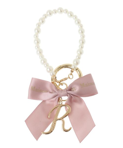 Maison de FLEUR（メゾンドフルール）の「イニシャルリボンパールチャーム（チャーム・レディース・A/Y/R/N/M/K/T/S/C/H・FREE）」の7枚目の写真