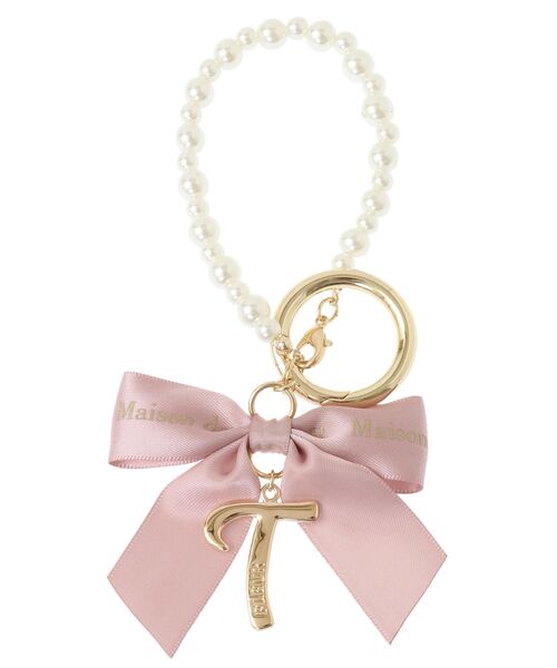 Maison de FLEUR（メゾンドフルール）の「イニシャルリボンパールチャーム（チャーム・レディース・A/Y/R/N/M/K/T/S/C/H・FREE）」の9枚目の写真