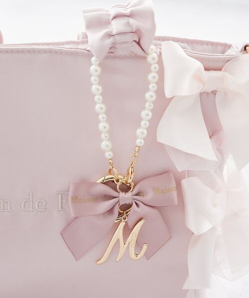 Maison de FLEUR（メゾンドフルール）の「イニシャルリボンパールチャーム（チャーム・レディース・A/Y/R/N/M/K/T/S/C/H・FREE）」の12枚目の写真